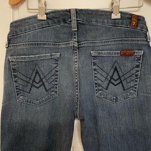 7 For All Mankind blue jeans size 26 - ‘A’ pocket